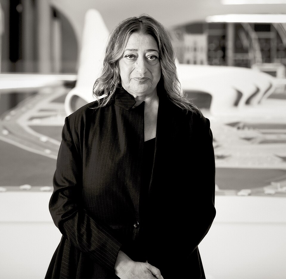 Portrait of Zaha Hadid